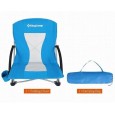 KING CAMP 3841 Portable Low Sling Chair кресло скл. cталь. (голубой, 58х59х20/67)