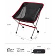 Кресло скл. 1902 ULTRALIGHT CHAIR M (черный) - AC1902