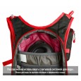 Рюкзак B0462 CYCLING BAG (черный/красный) - B0462