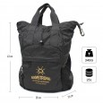 Склад. сумка-рюкзак B0255 ULTRA-LIGHT BACKPACK (черный) - B0255