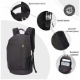 Рюкзак BUSINESS BACKPACK (черный) - B0366