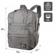 Рюкзак BUSINESS BACKPACK (серый) - B0378