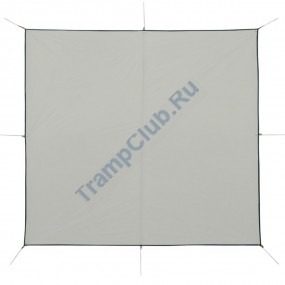 Тент туристический Tramp 3х3 м с защитой от ультрафиолета UV50, песочный