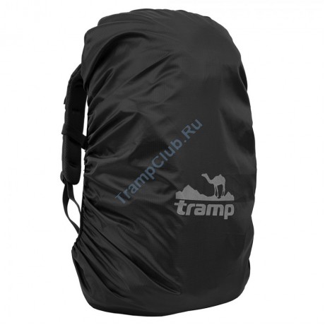 Tramp накидка на рюкзак 70-100л (чёрный) TRP-052