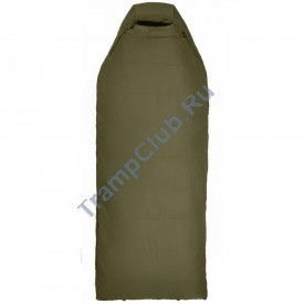 Спальный мешок с капюшоном Tramp Troll Compact  оливковый (правый) 