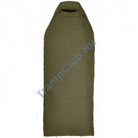Спальный мешок с капюшоном Tramp Troll Compact  оливковый (правый) 