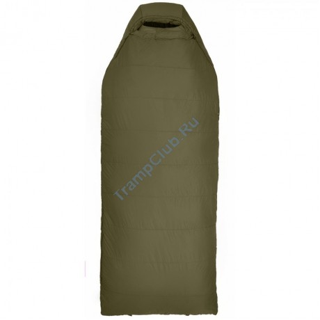 Спальный мешок с капюшоном Tramp Troll Compact  оливковый (правый) - TRS-061C