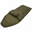 Спальный мешок с капюшоном Tramp Troll Compact  оливковый (правый) - TRS-061C