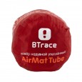 Ковер надувной утеплённый BTrace AirMat Tube (Красный) - M0229