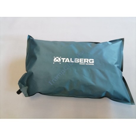 CAMPING PILLOW подушка самонадувающаяся, 50х30х9 (серый/синий) - TLM-042