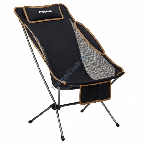 Ultralight Two-Step Chair кресло раскладн. алюм (черный) - KC2001