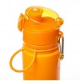 Бутылка силиконовая Tramp 0.7 л оранжевый - TRC-094
