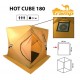 Tramp палатка/баня Hot Cube 180 желтый