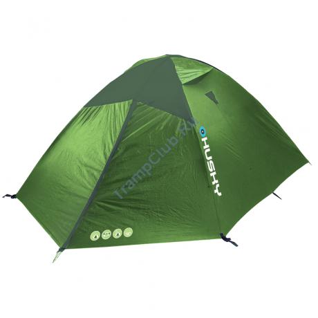 Палатка HUSKY BRIGHT 4 (светло-зеленый) - 103059