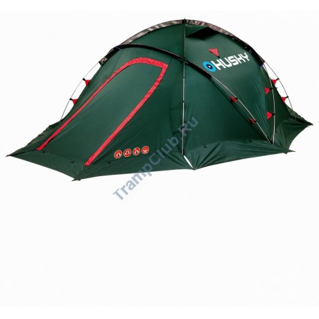 Палатка HUSKY FIGHTER 3-4 (темно-зеленый) - 103273