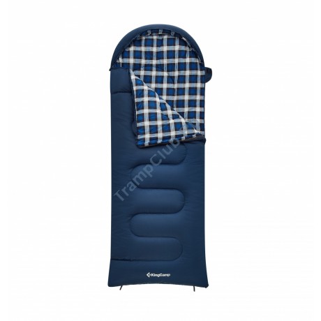 Спальный мешок KING CAMP CLOUD 300 2211 -13°С 230х90 (-13С, синий левый) - KS2211