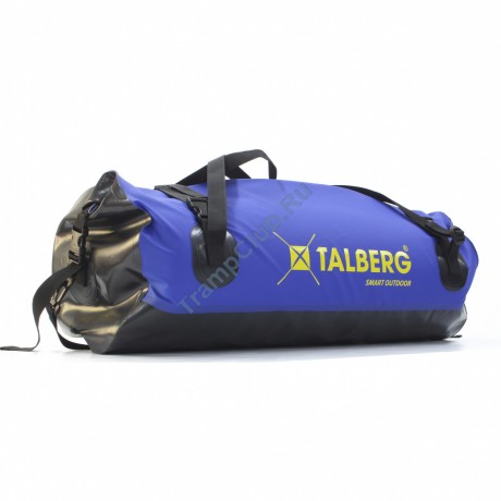 Гермосумка Talberg TRAVEL DRY BAG 80 (черный/василёк) - TLG-042