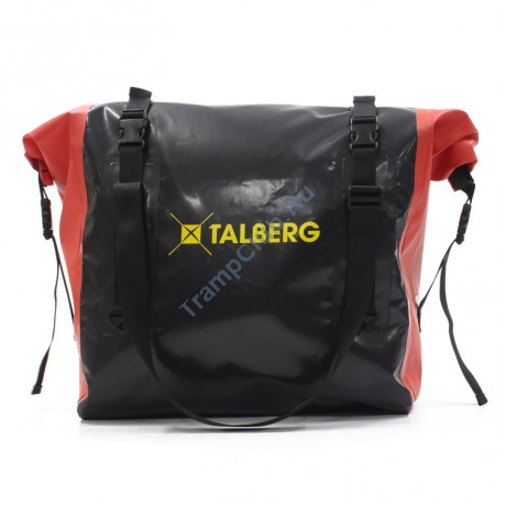 Гермосумка с широким входом Talberg HUNT DRY BAG PVC 90 (черный/красный) - TLG-041