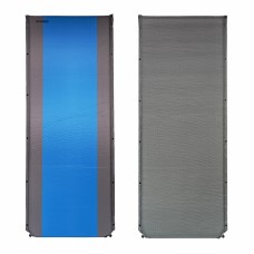 RELAX WIDE MAT самонадувающиеся коврики (195х90х10 см, серый/синий)