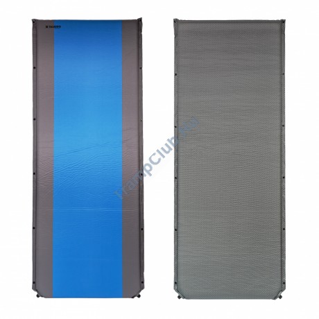 Самонадувающиеся коврики Talberg RELAX WIDE MAT (195х90х10 см, серый/синий) - TLM-033