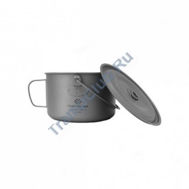 CA2115 Titanium hanging pot Кастрюля c крышкой