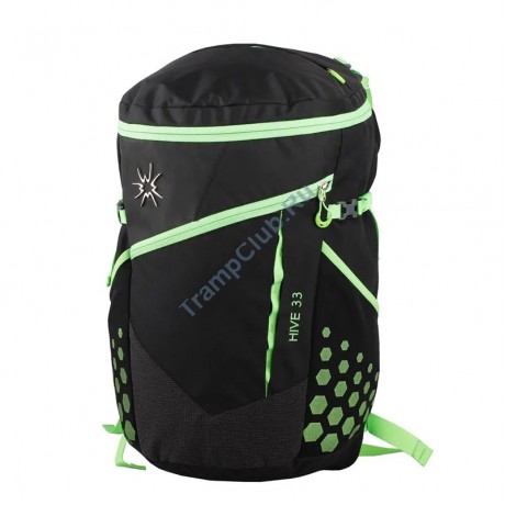 Рюкзак SAMSTRONG B0199 HIVE 33 (черный-зелёный) - B0199