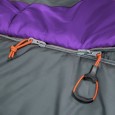 Спальный мешок Talberg SUMMIT EXP -18°C (серый/фиолетовый правый) - TLS-005-18