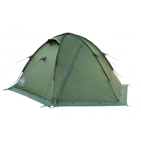 Палатка экстремальная Tramp Rock 2 (V2) зеленый - TRT-27