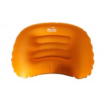Tramp подушка надувная под голову (дорожная) TRA-160 оранжевый/серый