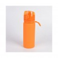 Бутылка силиконовая Tramp 0.7 л оранжевый - TRC-094
