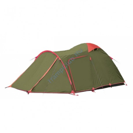 Палатка туристическая Tramp Lite Twister 3 зеленый - TLT-024.06