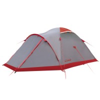 Tramp палатка Mountain 4 серый