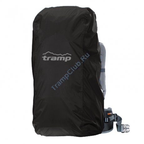 Накидка на рюкзак M (30-60l) (черный) - Tramp TRP-018